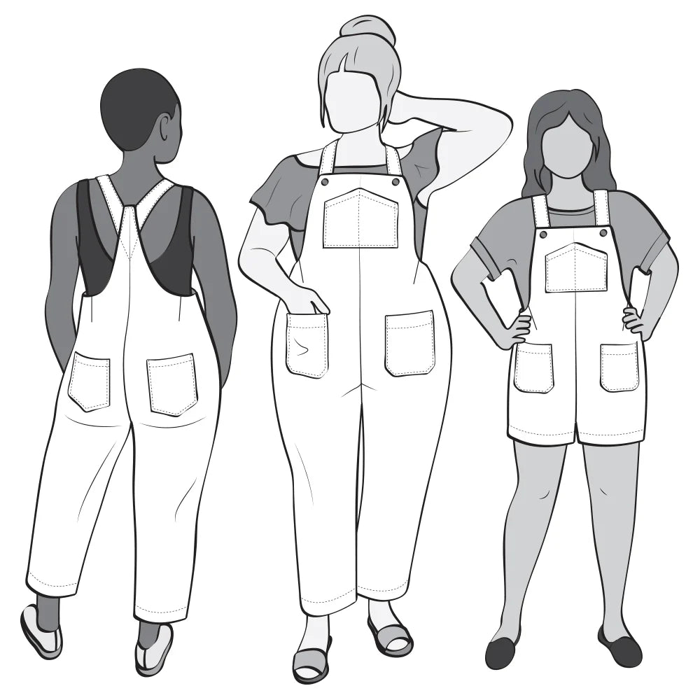 illustration of yanta overalls