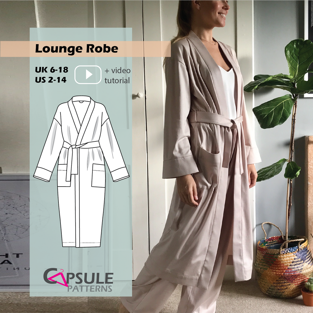 Lounge Robe + Lounge Robe PLUS -- Pattern + Printing