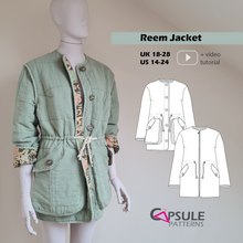 Load image into Gallery viewer, Reem jacket -- Pattern + Printing
