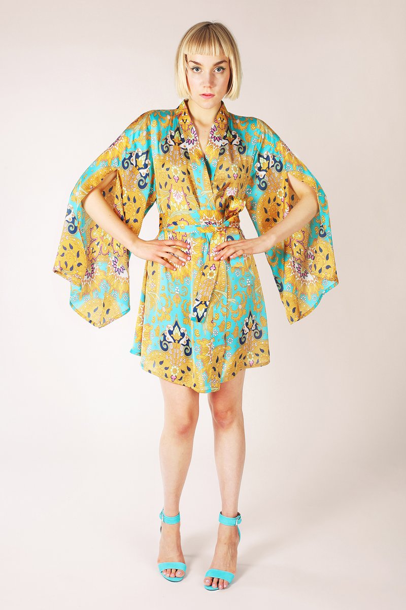 Asaka Robe Dress -- Printing Only