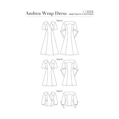 Andrea Wrap Dress and Top