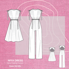 Load image into Gallery viewer, Niya dress -- Printing Only
