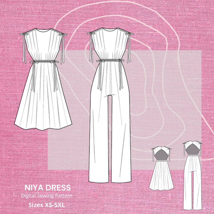 Niya dress -- Printing Only