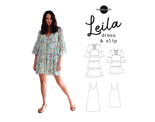 Leila Dress & Slip