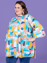 Load image into Gallery viewer, Indigo Smock Top and Dress -- Pattern + Printing
