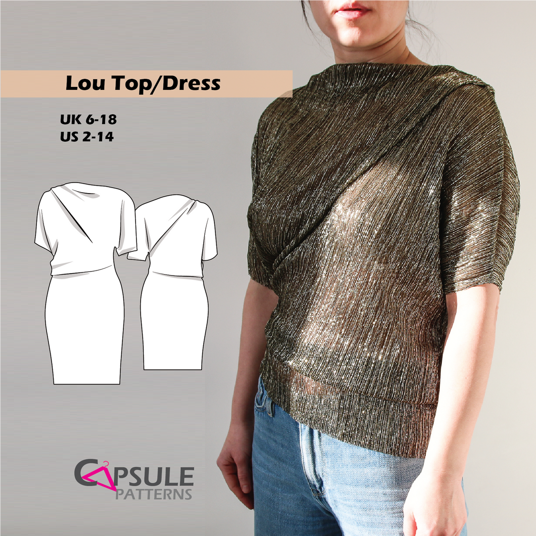 Lou dress/top + Lou dress/top PLUS -- Pattern + Printing