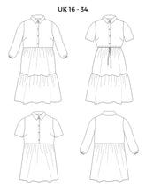 Load image into Gallery viewer, Lyra Dress -- Pattern + Printing
