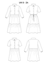 Load image into Gallery viewer, Lyra Dress -- Pattern + Printing
