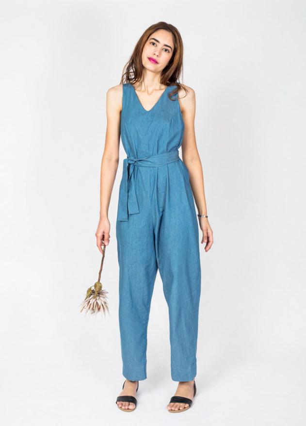 In the Folds Peppermint Jumpsuit