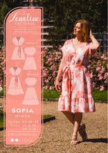 Load image into Gallery viewer, Sophia Dress -- Pattern + Printing
