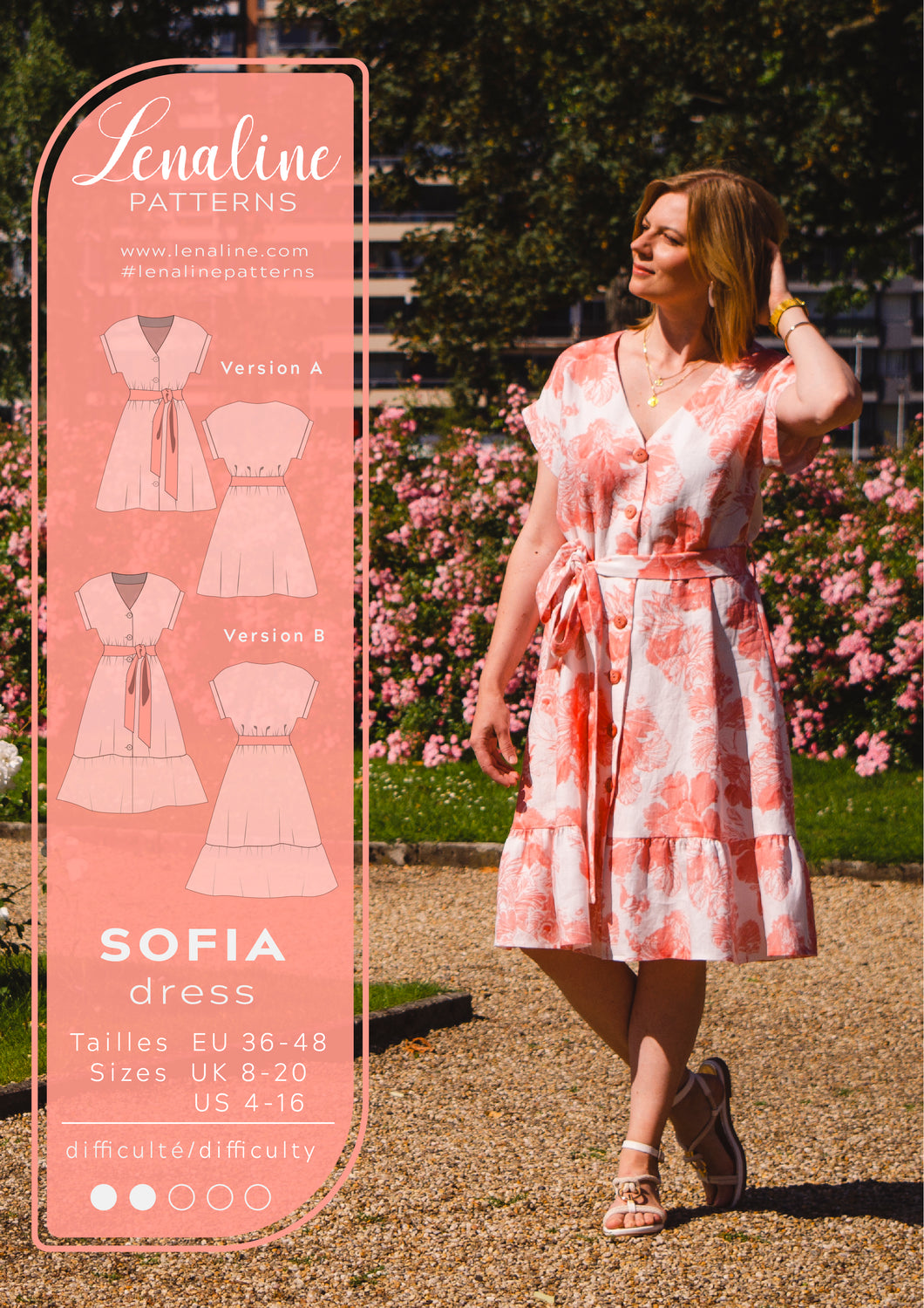 Sophia Dress -- Pattern + Printing