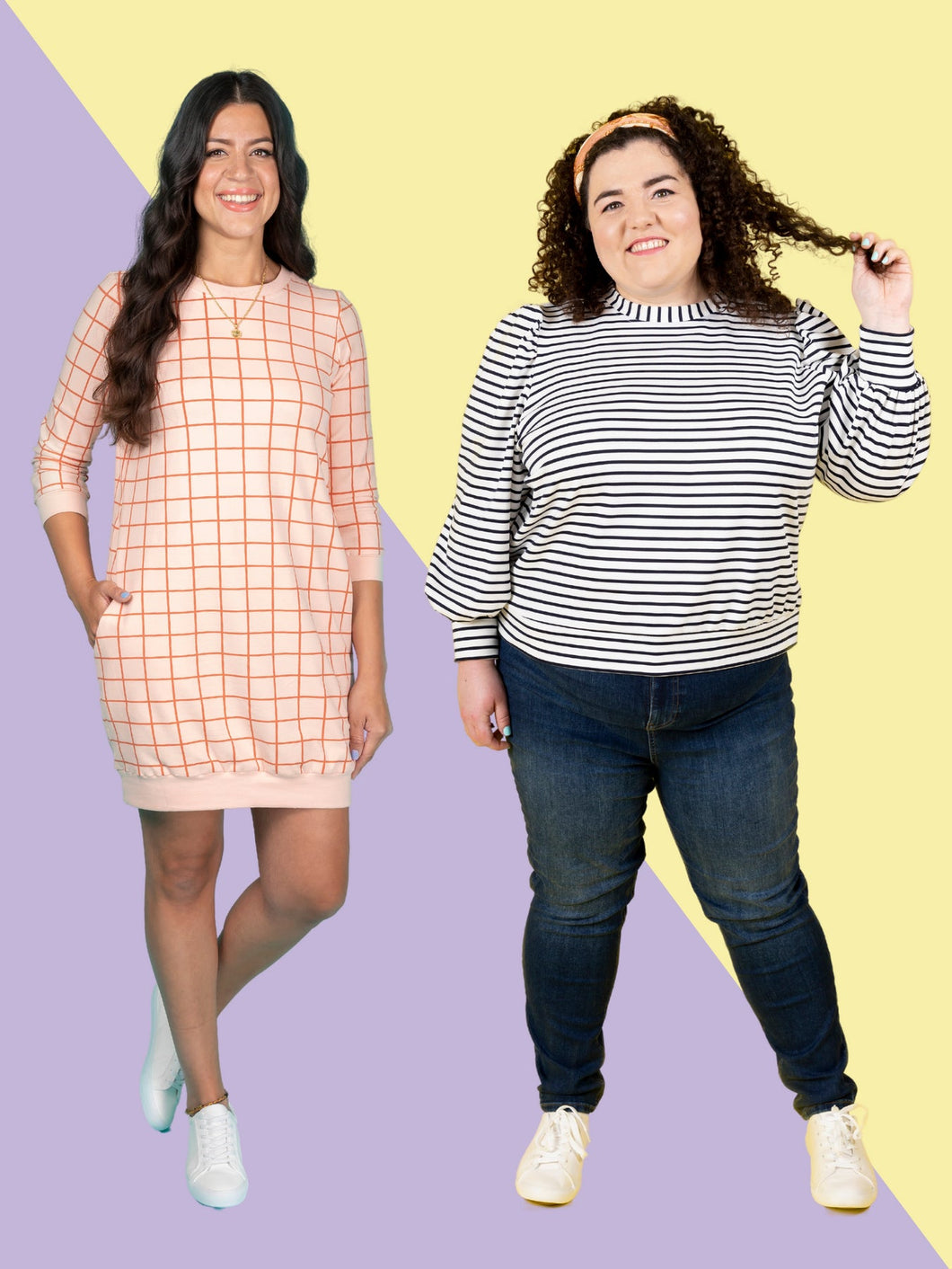 Billie Sweatshirt and Dress - Pattern + Printing