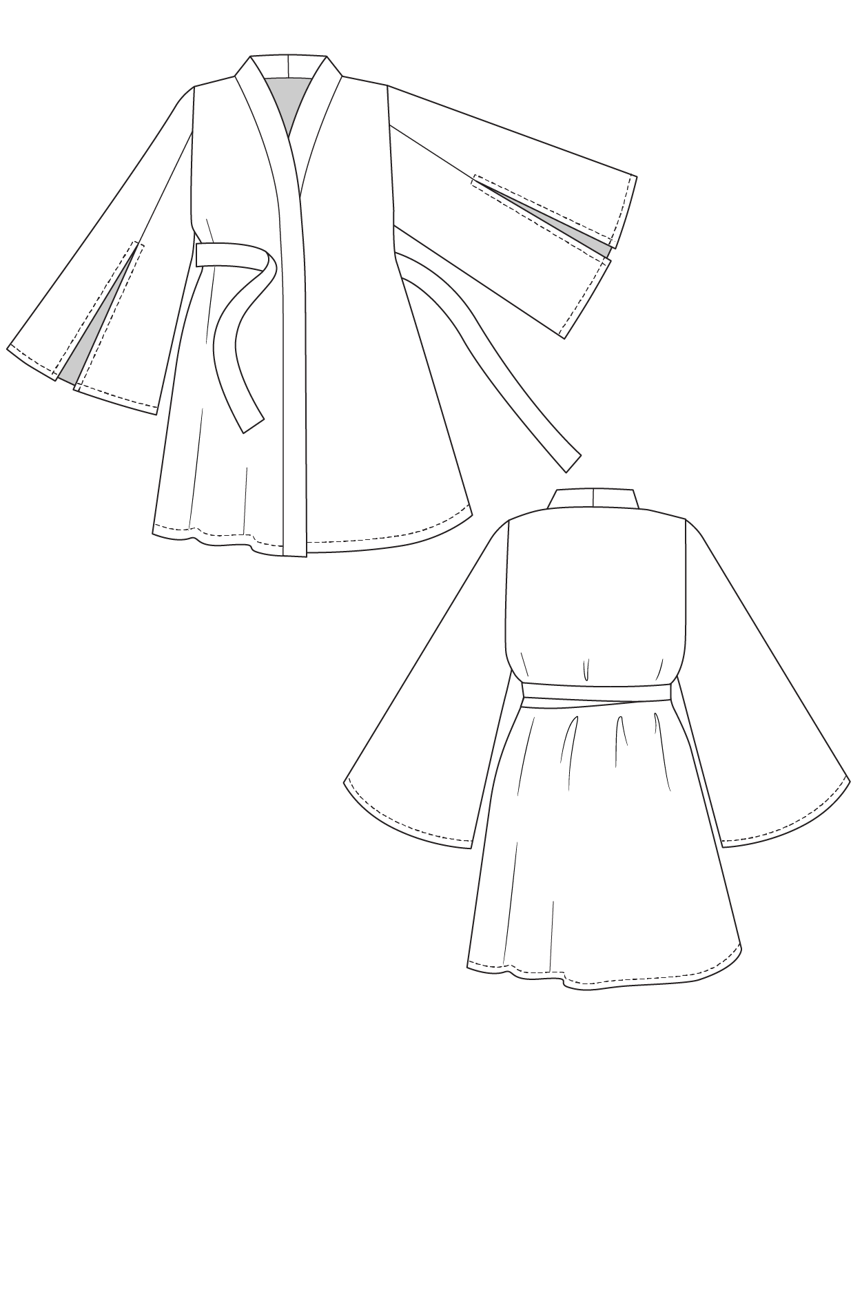 Asaka Robe Dress