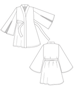 Load image into Gallery viewer, Asaka Robe Dress
