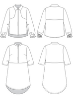 Load image into Gallery viewer, Helmi Trench Blouse &amp; Tunic Dress
