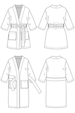 Load image into Gallery viewer, Lahja Unisex Dressing Gown -- Printing Only
