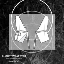 Load image into Gallery viewer, August Wrap Vest - Printing Only
