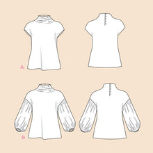 Load image into Gallery viewer, Mila Blouse + Mila Blouse PLUS -- Pattern + Printing
