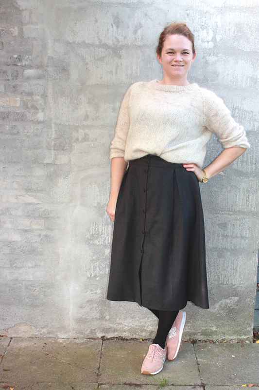 Skirts with Button Placket